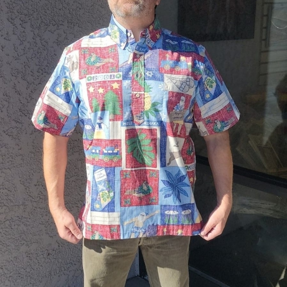 VTG Reyn Spooner Christmas Hawaiian Shirts NWT